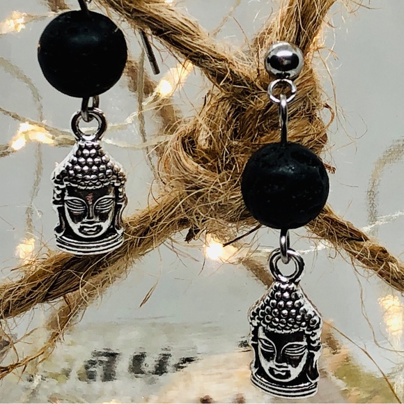 Buddha Aromatherapy Earrings - Picture 1 of 1